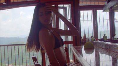 Mily Mendoza - Balcony Erotic Show - sunporno.com
