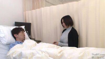 Japanese Aunt visits her nephew in the hospital - sunporno.com - Japan
