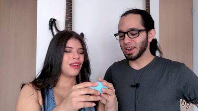 Porn actress Selena Vega shows you a male sex toy to masturbate - sunporno.com - India - Venezuela
