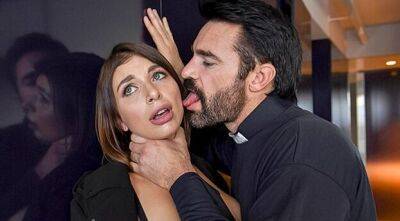 TOUGHLOVEX Ivy Lebelle rough sex with a priest - sunporno.com