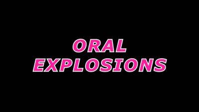 Oral explosion cumshot compilation - sunporno.com