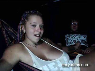 Cute BBW Teen With Huge Boobs Suck And Get Pounded Live At Sexycamx.com - sunporno.com