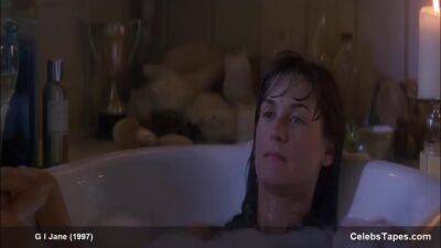 Busty celebs – Demi Moore nude in the shower - sunporno.com