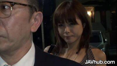 JAVHUB Erena Mizuhara jerks one guy and fucks another - sunporno.com - Japan
