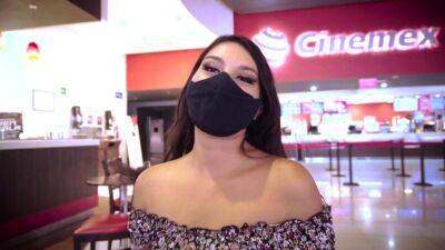 POV - When you meet your cousin's girl at cinema, but he doesn't appear - sunporno.com