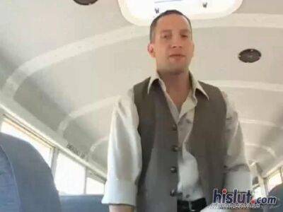 Fresh Teens In School bus got experience with Big cock - sunporno.com