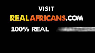 REAL AFRICANS - She made me supreme food I made her lick my steaming jizm after fuck-a-thon - sunporno.com