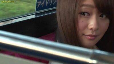 Adorable Asian slut gets groped in the bus by many men - sunporno.com