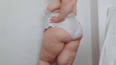 Sbbw my big belly obesity and narrower underwear I - sunporno.com