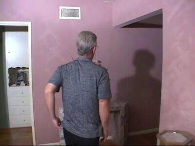 Dirty older man gets his thick cock sucked by hot babysitter then fucks - sunporno.com - Usa