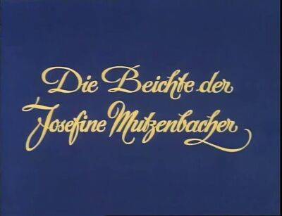 Die Beichte der Josefine Mutzenbacher - Sensational Janine - sunporno.com