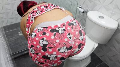 My stepmom sucks my dick in the bathroom - sunporno.com - Usa