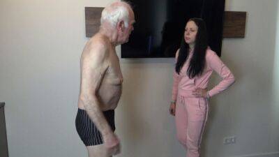 The home help dominates and humiliates her poor old patient - sunporno.com