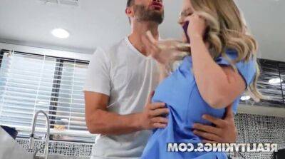 Sexy nurse is late for work because of her horny hubby - sunporno.com