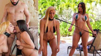 Valentina Jewels - Bikini threesome - sunporno.com
