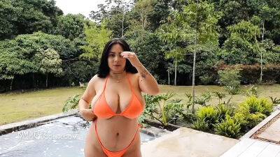 Big Boobs huge areolas horny bikini babe Kim Velez - sunporno.com - Colombia