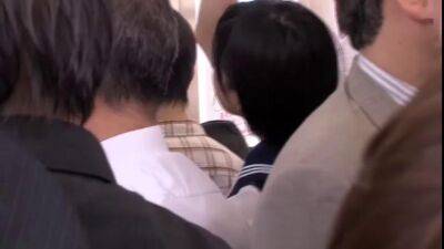 Racy Japanese lady perfroming in fetish sex video in public - sunporno.com - Japan