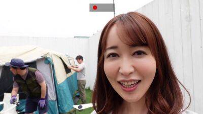 JUQ-179 Town Camp NTR Shocking Cuckold Video Of A Wife Who Has Been Vaginal Cum Shot Many Times In A Tent Yu Shinoda - sunporno.com - Japan