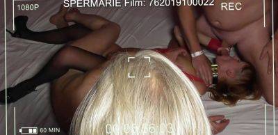 Backstage - That's how Uschi Haller works - Gangbang party with Spermarie - Trailer - inxxx.com