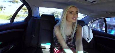 Naomi Woods picked up by her driver, and seduces him into hour long passionate fucking from European stud Jerry Kovacs! - inxxx.com